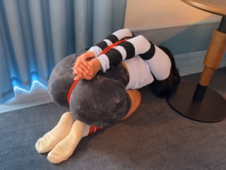 Marlene Bound – Marlenebound Kneeling Punishment In White